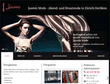 Tablet Screenshot of jasminmode.ch